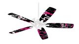 Baja 0003 Hot Pink - Ceiling Fan Skin Kit fits most 42 inch fans (FAN and BLADES SOLD SEPARATELY)