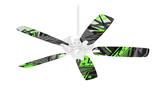 Baja 0032 Neon Green - Ceiling Fan Skin Kit fits most 42 inch fans (FAN and BLADES SOLD SEPARATELY)