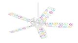 Kearas Peace Signs - Ceiling Fan Skin Kit fits most 42 inch fans (FAN and BLADES SOLD SEPARATELY)