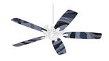 Camouflage Blue - Ceiling Fan Skin Kit fits most 42 inch fans (FAN and BLADES SOLD SEPARATELY)