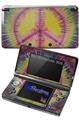 Tie Dye Peace Sign 104 - Decal Style Skin fits Nintendo 3DS (3DS SOLD SEPARATELY)