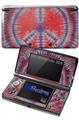 Tie Dye Peace Sign 105 - Decal Style Skin fits Nintendo 3DS (3DS SOLD SEPARATELY)