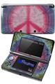 Tie Dye Peace Sign 108 - Decal Style Skin fits Nintendo 3DS (3DS SOLD SEPARATELY)