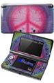 Tie Dye Peace Sign 110 - Decal Style Skin fits Nintendo 3DS (3DS SOLD SEPARATELY)