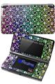 Splatter Girly Skull Rainbow - Decal Style Skin fits Nintendo 3DS (3DS SOLD SEPARATELY)
