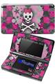 Princess Skull Heart - Decal Style Skin fits Nintendo 3DS (3DS SOLD SEPARATELY)