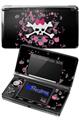 Scene Skull Splatter - Decal Style Skin fits Nintendo 3DS (3DS SOLD SEPARATELY)