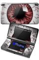 Eyeball Red - Decal Style Skin fits Nintendo 3DS (3DS SOLD SEPARATELY)