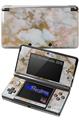 Pastel Gilded Marble - Decal Style Skin fits Nintendo 3DS (3DS SOLD SEPARATELY)