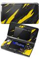 Jagged Camo Yellow - Decal Style Skin fits Nintendo 3DS (3DS SOLD SEPARATELY)
