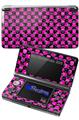 Skull and Crossbones Checkerboard - Decal Style Skin fits Nintendo 3DS (3DS SOLD SEPARATELY)
