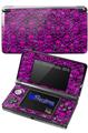 Pink Skull Bones - Decal Style Skin fits Nintendo 3DS (3DS SOLD SEPARATELY)