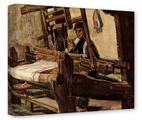 Gallery Wrapped 11x14x1.5  Canvas Art - Vincent Van Gogh Weaver2