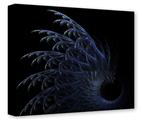 Gallery Wrapped 11x14x1.5  Canvas Art - Blue Fern