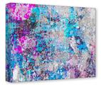 Gallery Wrapped 11x14x1.5  Canvas Art - Graffiti Splatter