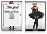 Goth Princess Pin Up Girl - Decal Style Skin (fits 4th Gen Kindle with 6inch display and no keyboard)