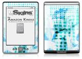 Electro Graffiti Blue - Decal Style Skin (fits 4th Gen Kindle with 6inch display and no keyboard)