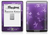 Bokeh Butterflies Purple - Decal Style Skin (fits 4th Gen Kindle with 6inch display and no keyboard)