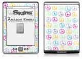 Kearas Peace Signs - Decal Style Skin (fits 4th Gen Kindle with 6inch display and no keyboard)