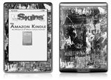 Graffiti Grunge Skull - Decal Style Skin (fits 4th Gen Kindle with 6inch display and no keyboard)