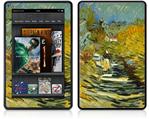 Amazon Kindle Fire (Original) Decal Style Skin - Vincent Van Gogh Saint-Remy