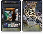 Amazon Kindle Fire (Original) Decal Style Skin - Leopard Cropped