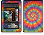 Amazon Kindle Fire (Original) Decal Style Skin - Tie Dye Swirl 102