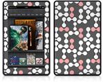 Amazon Kindle Fire (Original) Decal Style Skin - Locknodes 04 Pink