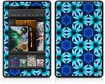 Amazon Kindle Fire (Original) Decal Style Skin - Daisies Blue