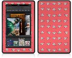 Amazon Kindle Fire (Original) Decal Style Skin - Paper Planes Coral