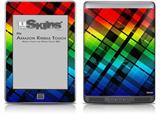 Rainbow Plaid - Decal Style Skin (fits Amazon Kindle Touch Skin)