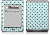 Kearas Daisies Seafoam - Decal Style Skin (fits Amazon Kindle Touch Skin)