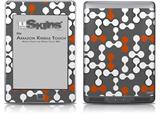 Locknodes 04 Burnt Orange - Decal Style Skin (fits Amazon Kindle Touch Skin)