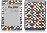 Locknodes 05 Burnt Orange - Decal Style Skin (fits Amazon Kindle Touch Skin)