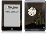 Halloween Haunted House - Decal Style Skin (fits Amazon Kindle Touch Skin)