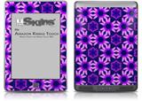 Daisies Purple - Decal Style Skin (fits Amazon Kindle Touch Skin)