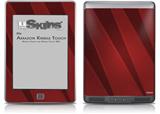 VintageID 25 Red - Decal Style Skin (fits Amazon Kindle Touch Skin)