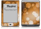 Bokeh Hex Orange - Decal Style Skin (fits Amazon Kindle Touch Skin)