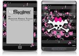 Pink Bow Skull - Decal Style Skin (fits Amazon Kindle Touch Skin)