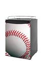 Kegerator Skin - Baseball (fits medium sized dorm fridge and kegerators)