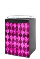 Kegerator Skin - Pink Diamond (fits medium sized dorm fridge and kegerators)