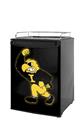 Kegerator Skin - Iowa Hawkeyes Herky on Black (fits medium sized dorm fridge and kegerators)