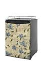 Kegerator Skin - Flowers and Berries Blue (fits medium sized dorm fridge and kegerators)