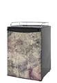 Kegerator Skin - Pastel Abstract Gray and Purple (fits medium sized dorm fridge and kegerators)