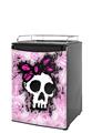 Kegerator Skin - Sketches 3 (fits medium sized dorm fridge and kegerators)