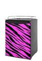 Kegerator Skin - Pink Tiger (fits medium sized dorm fridge and kegerators)