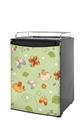 Kegerator Skin - Birds Butterflies and Flowers (fits medium sized dorm fridge and kegerators)