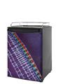 Kegerator Skin - Tie Dye Alls Purple (fits medium sized dorm fridge and kegerators)