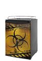 Kegerator Skin - Toxic Decay (fits medium sized dorm fridge and kegerators)