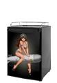 Kegerator Skin - Missle Army Pinup Girl (fits medium sized dorm fridge and kegerators)